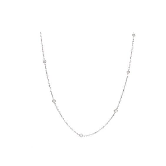Collana Crivelli Donna TIFFANY in Oro Diamante 0.80 Ct 212-L1000 - 212-L1000